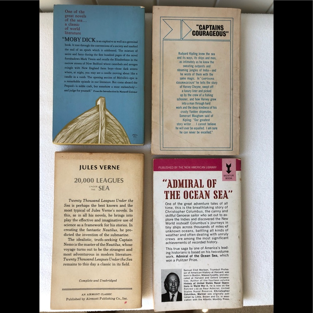Vintage Classics Moby Dick Captain Courageous 20,000 Leagues Under the Sea - Picture 2 of 16